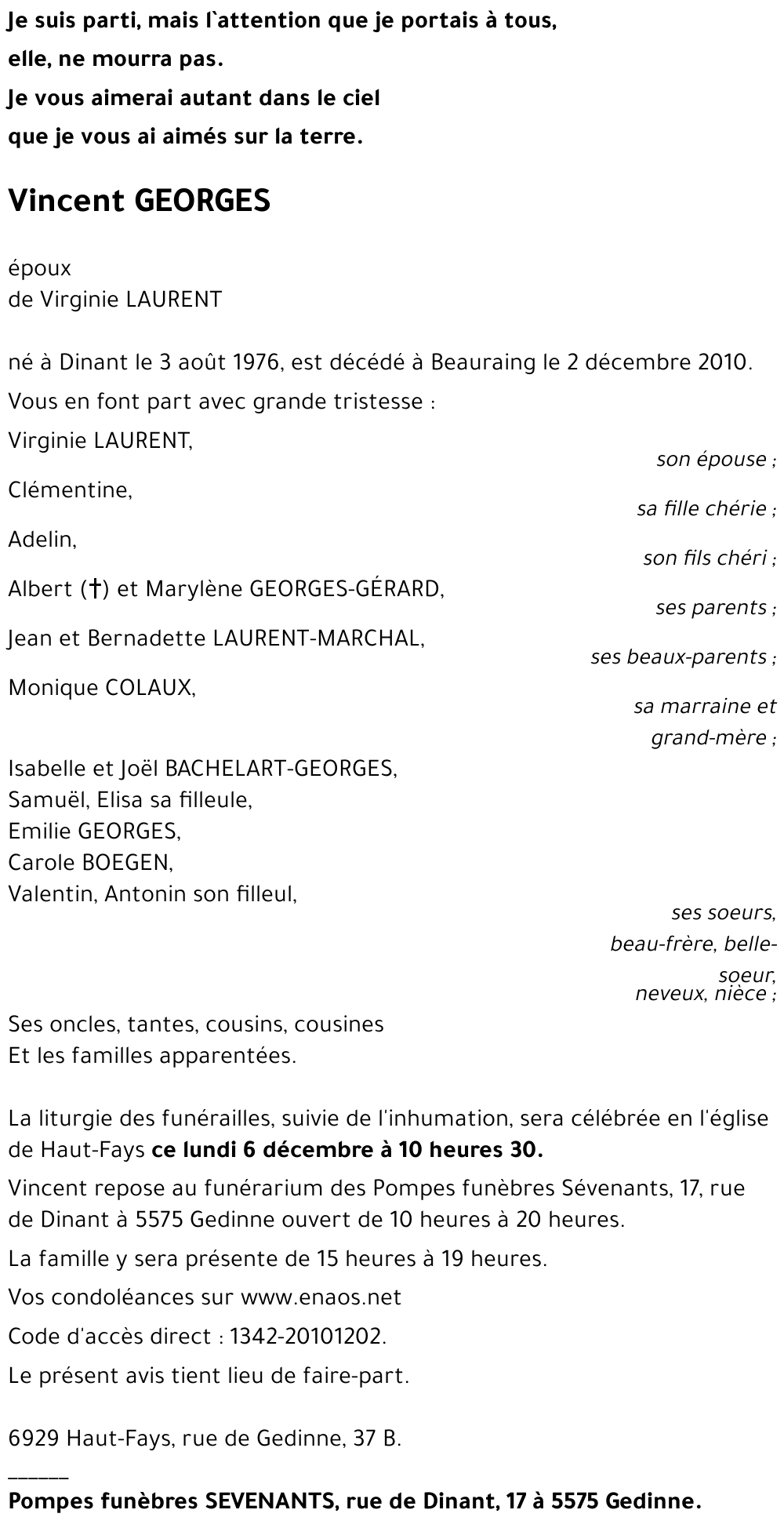 Vincent GEORGES
