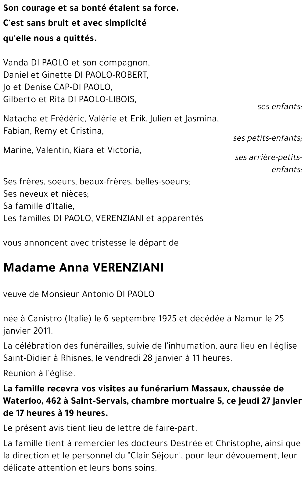 Anna VERENZIANI