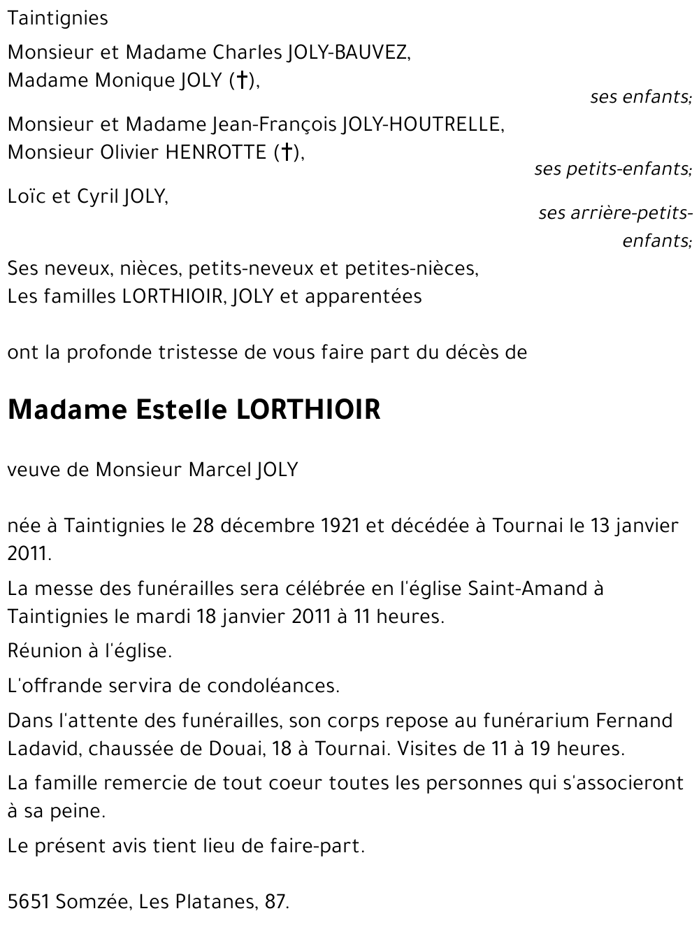 Estelle LORTHIOIR