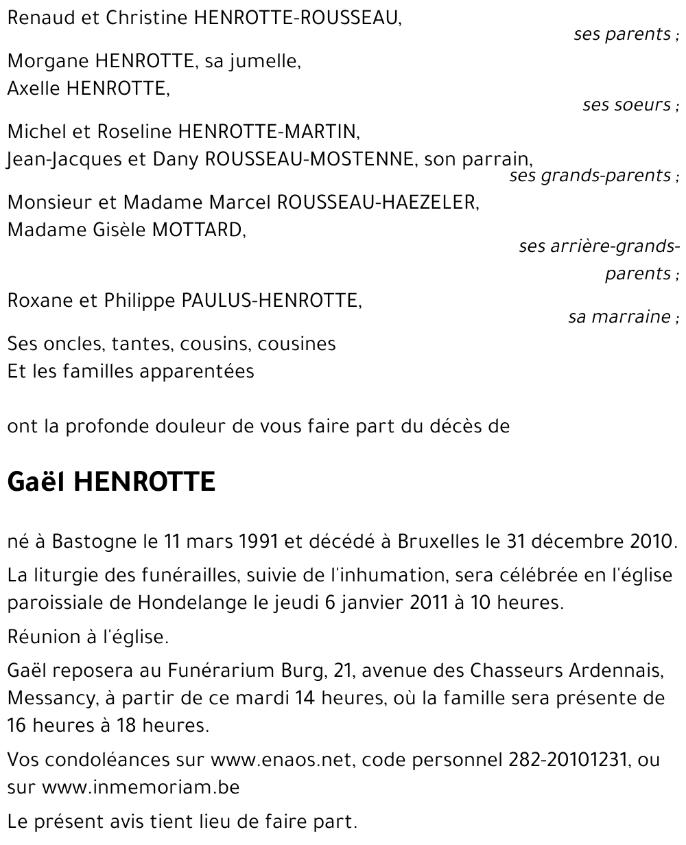 Gaël HENROTTE