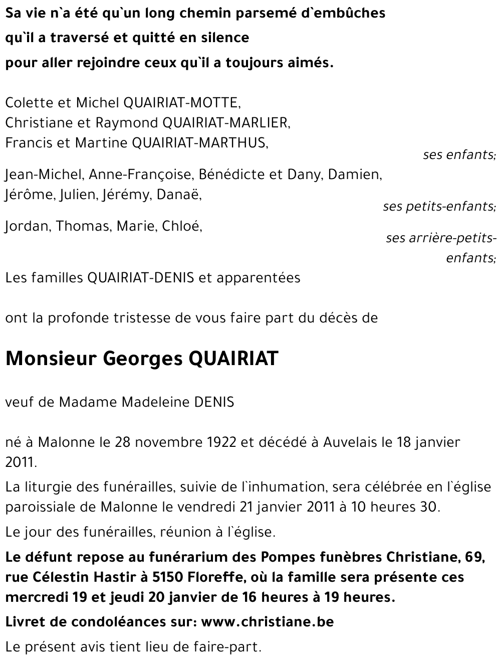 Georges QUAIRIAT