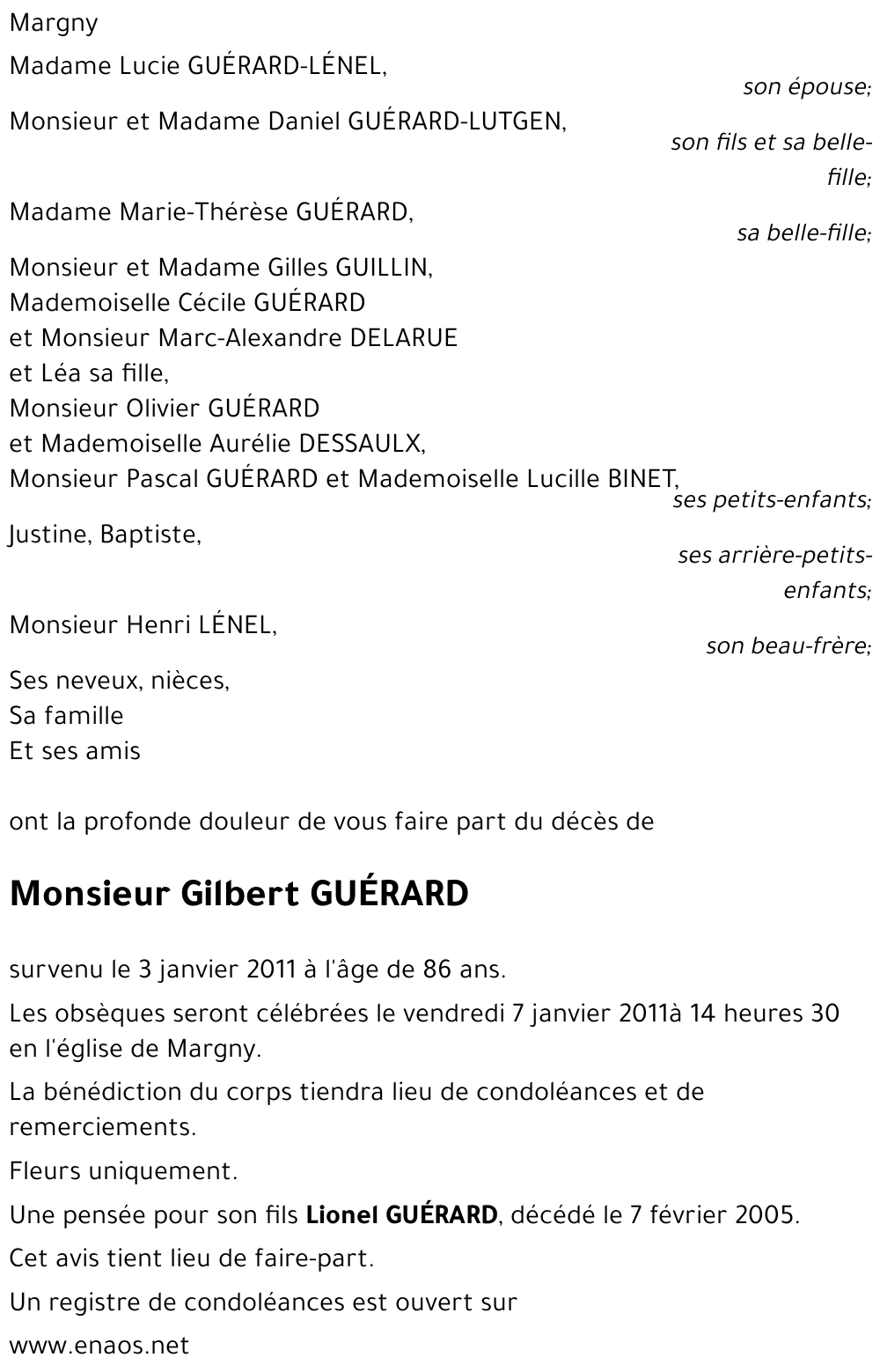 Gilbert GUERARD