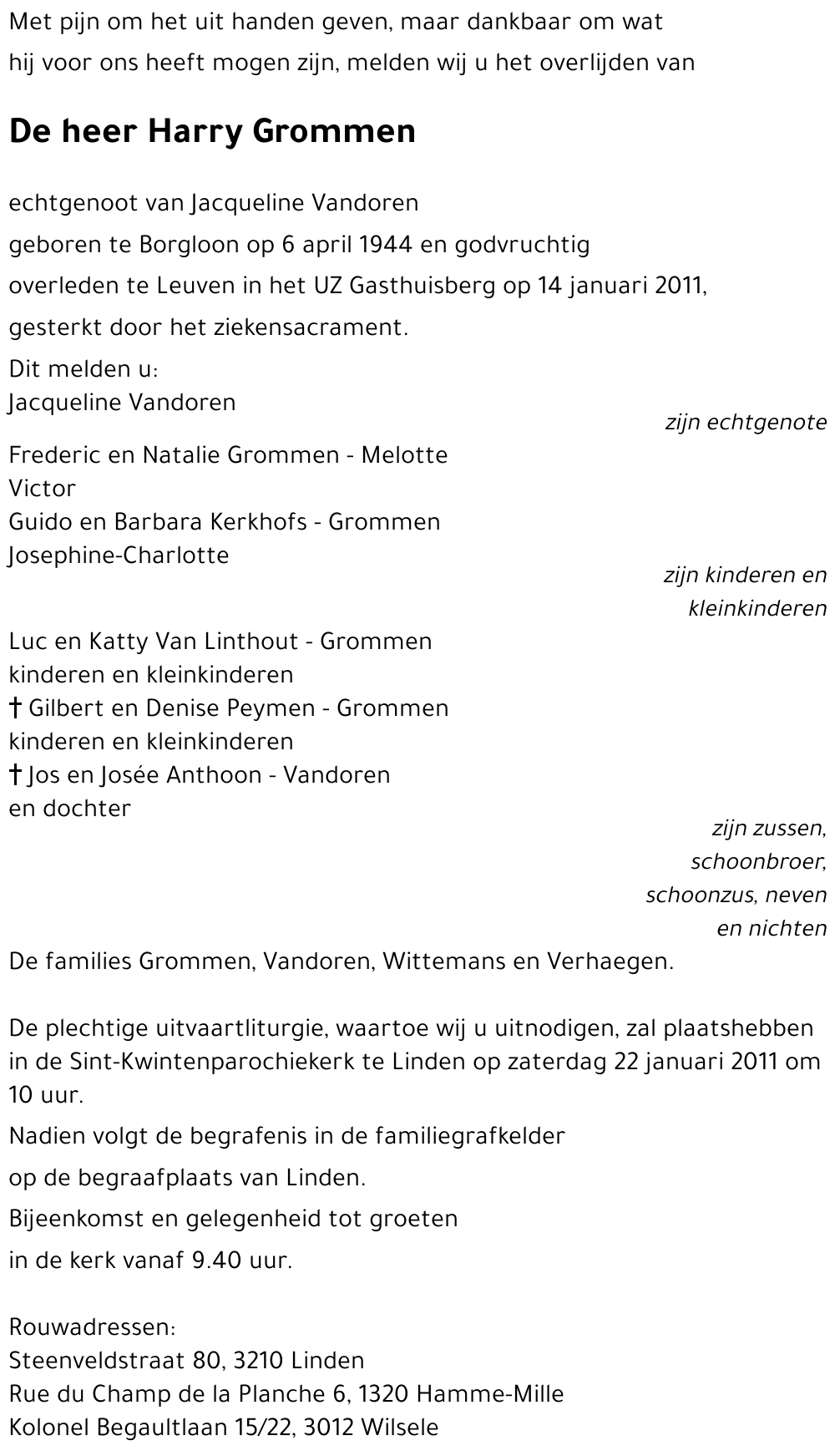 Harry Grommen
