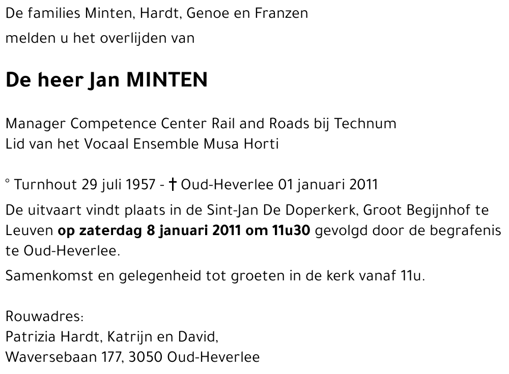 Jan MINTEN