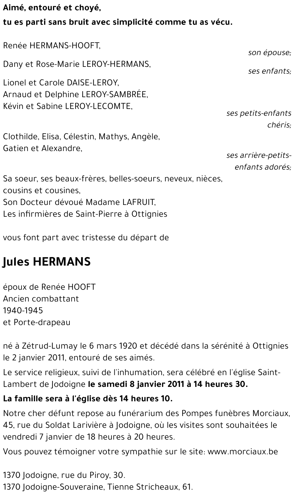 Jules HERMANS