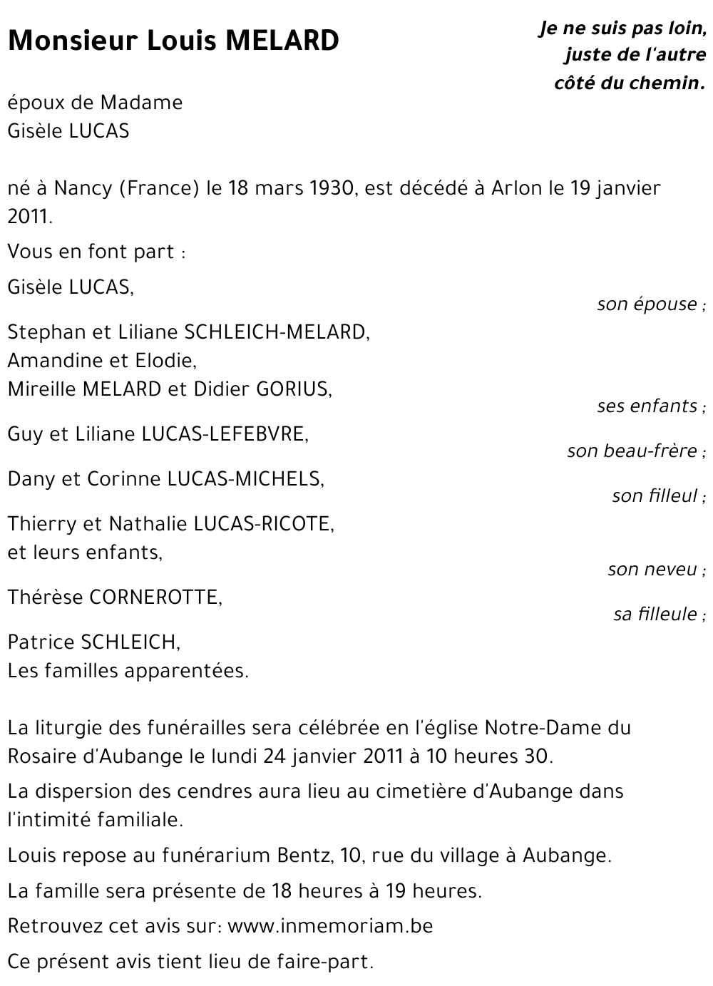 Louis MELARD