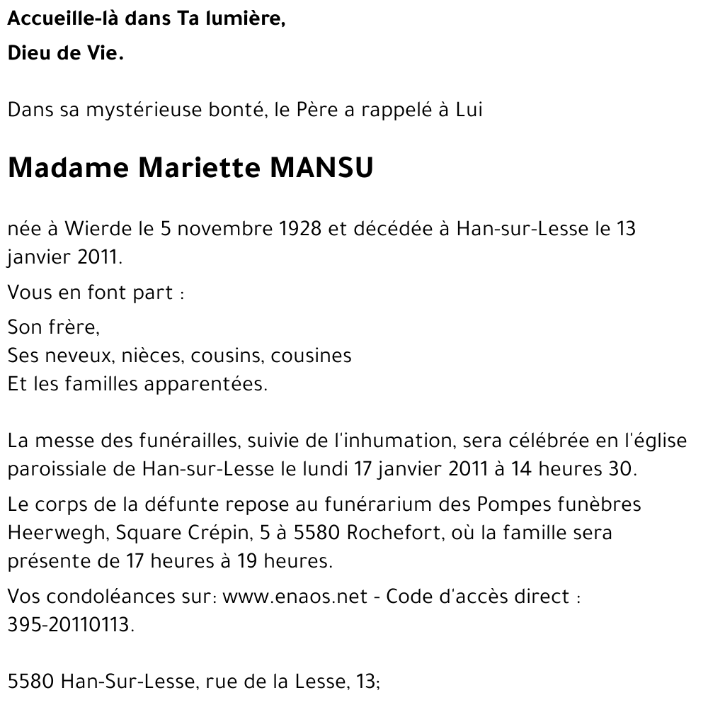 Mariette MANSU