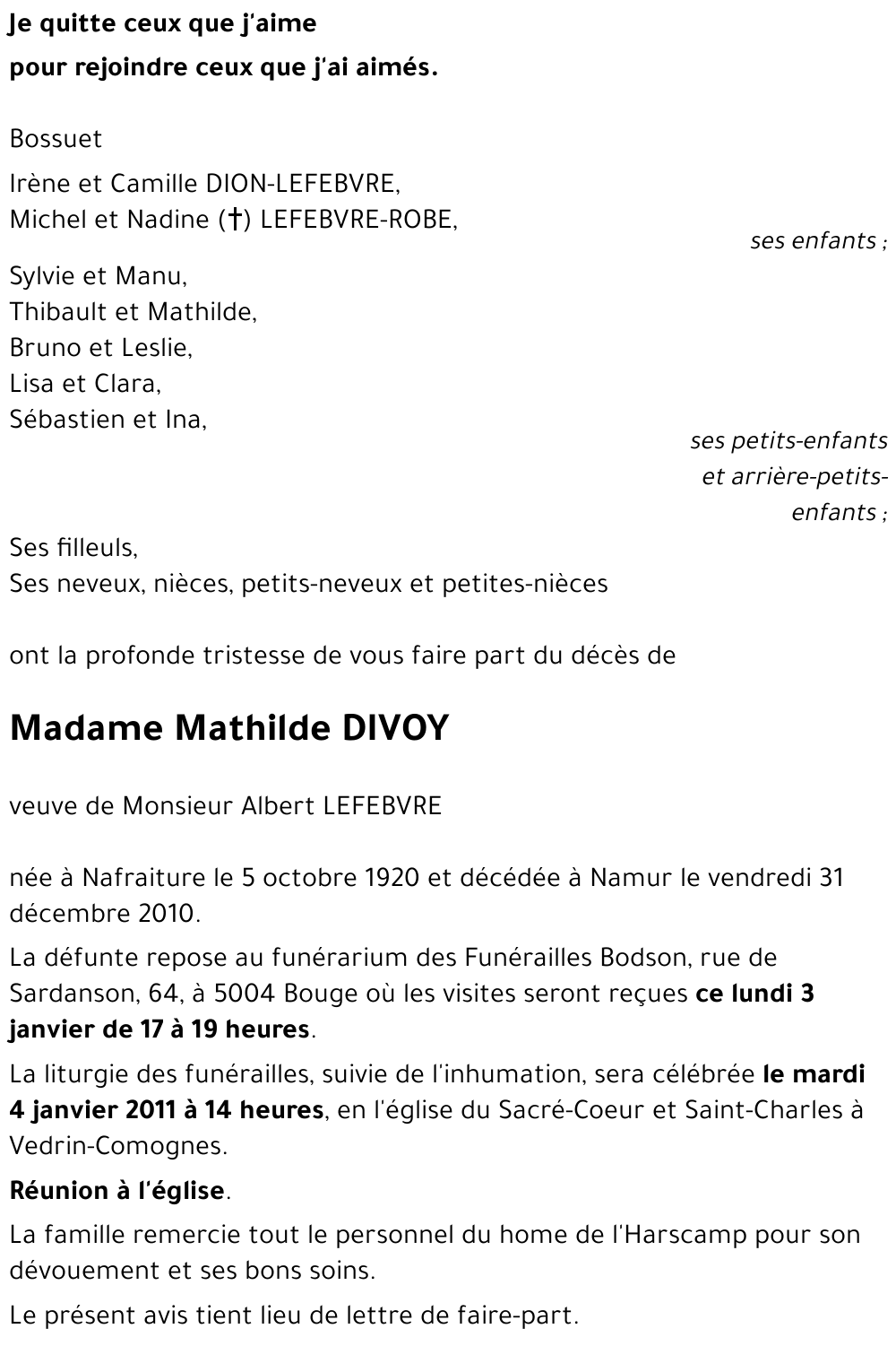 Mathilde DIVOY