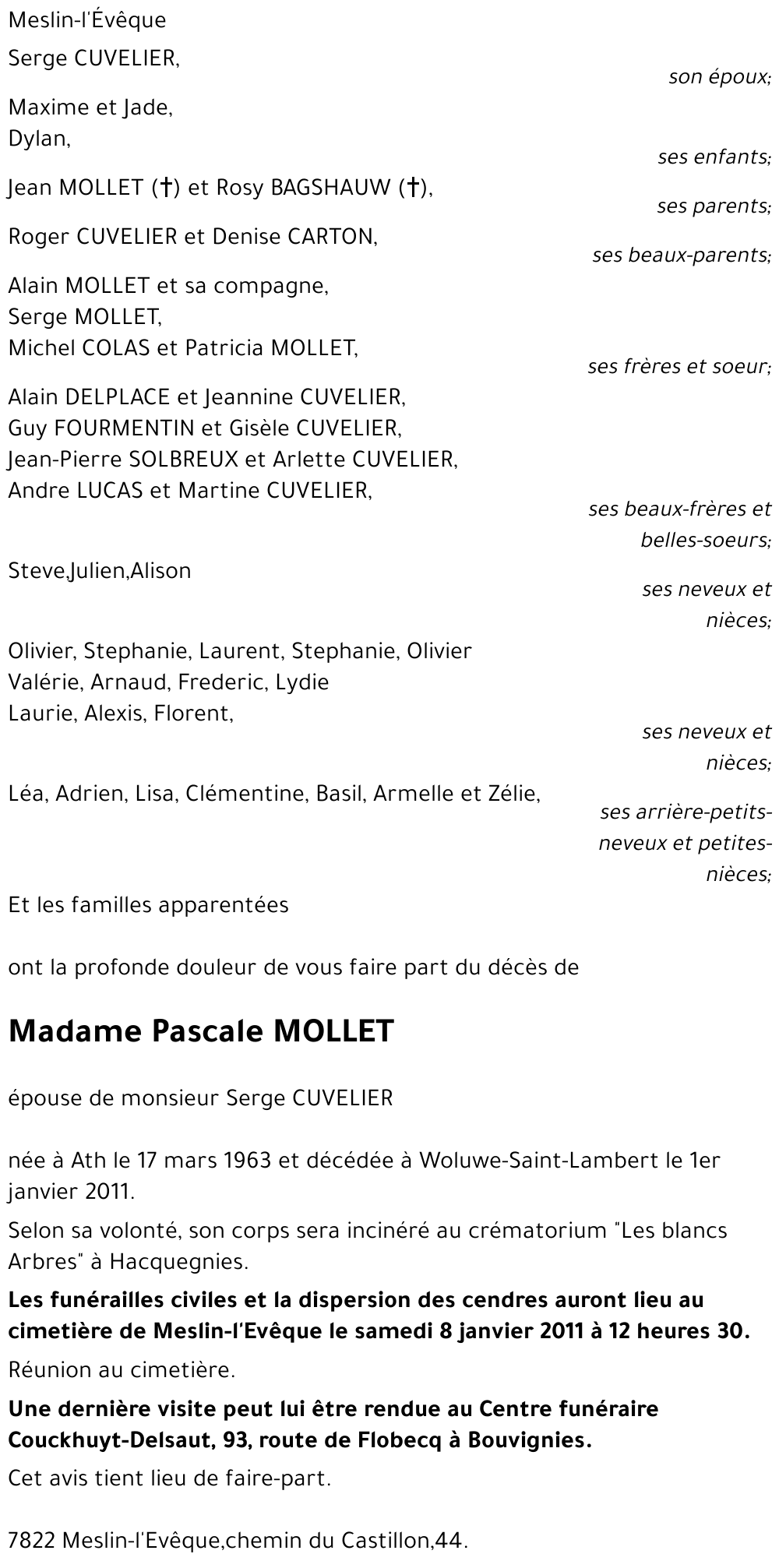 Pascale MOLLET