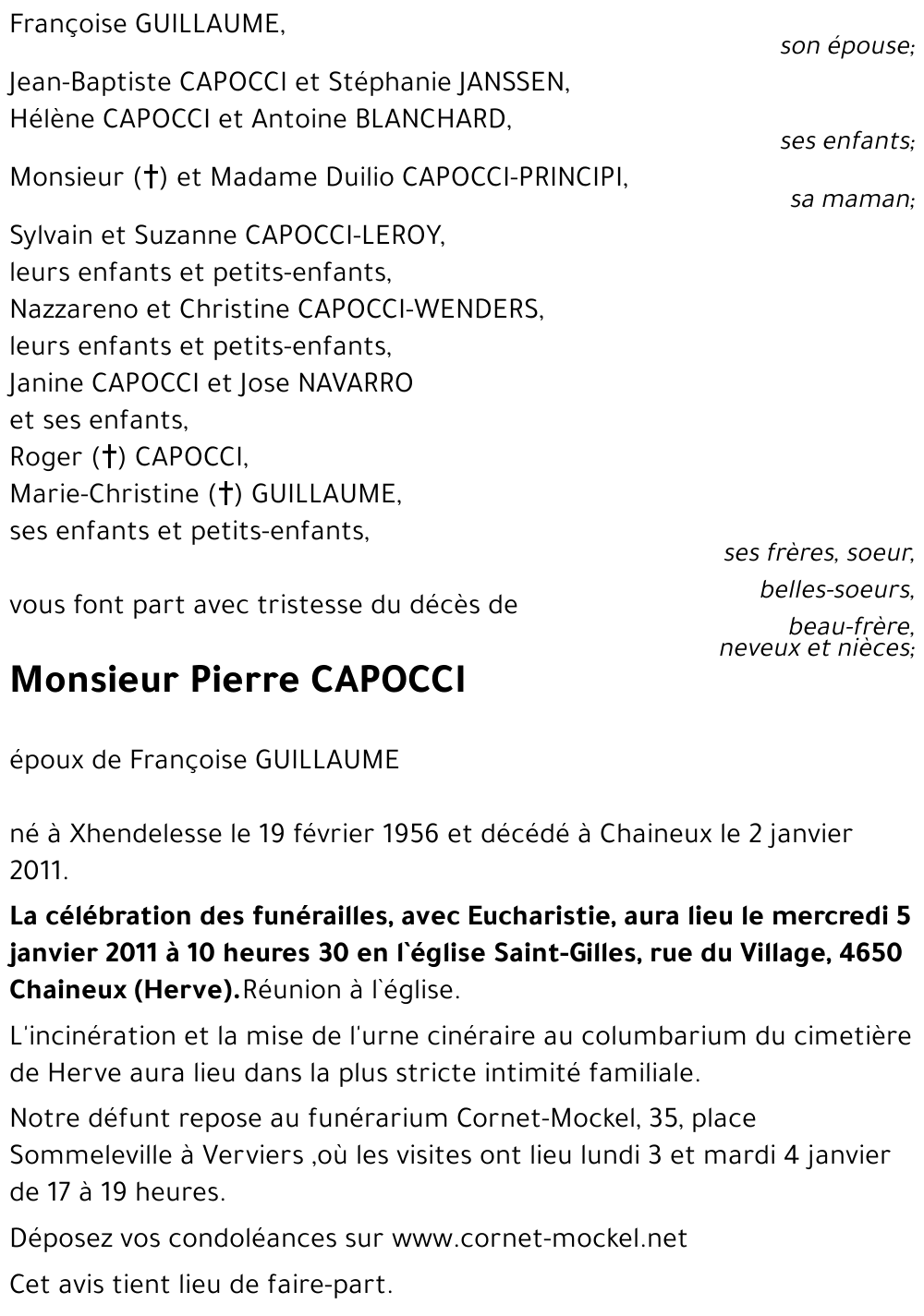 Pierre CAPOCCI