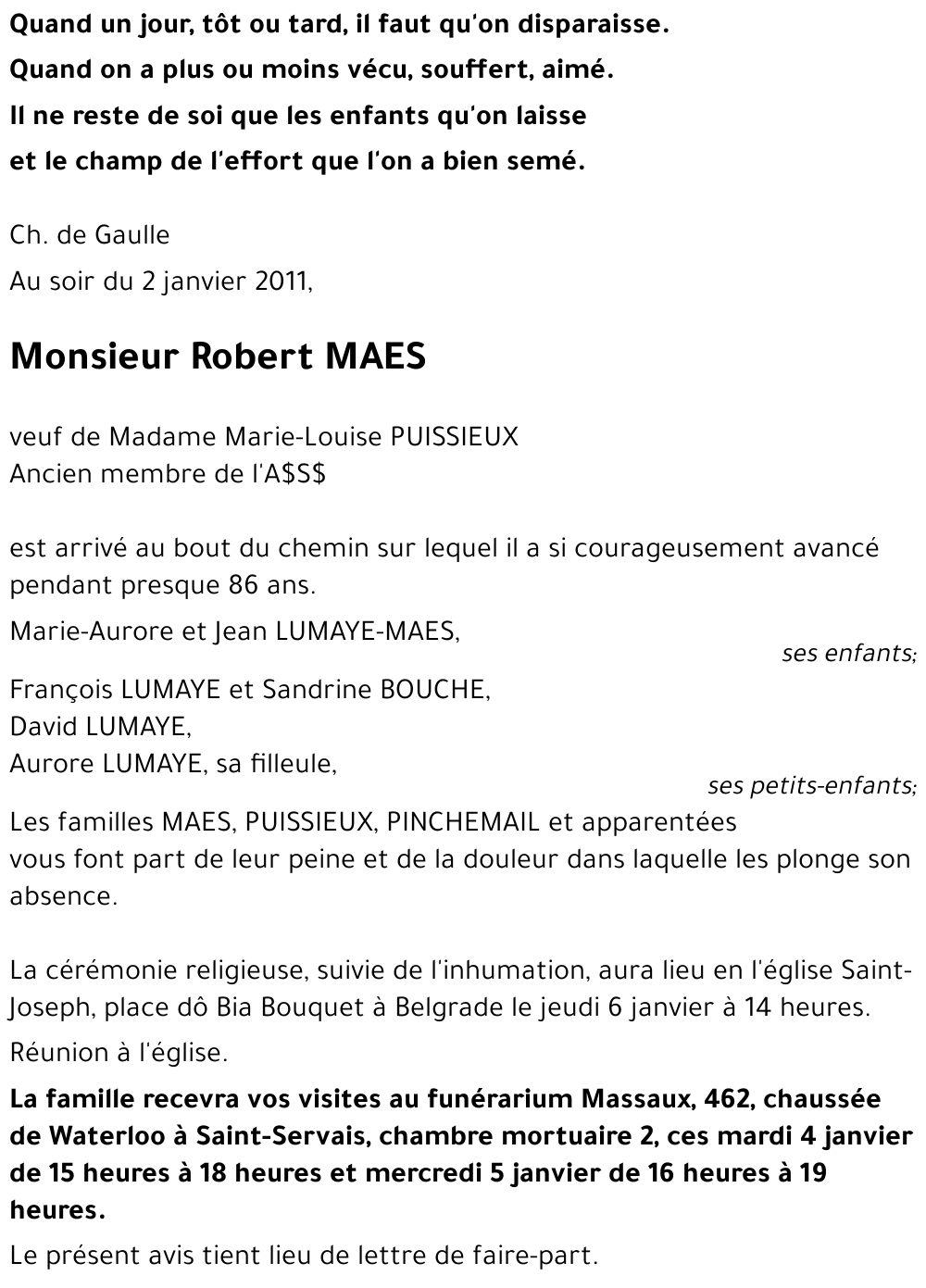 Robert MAES