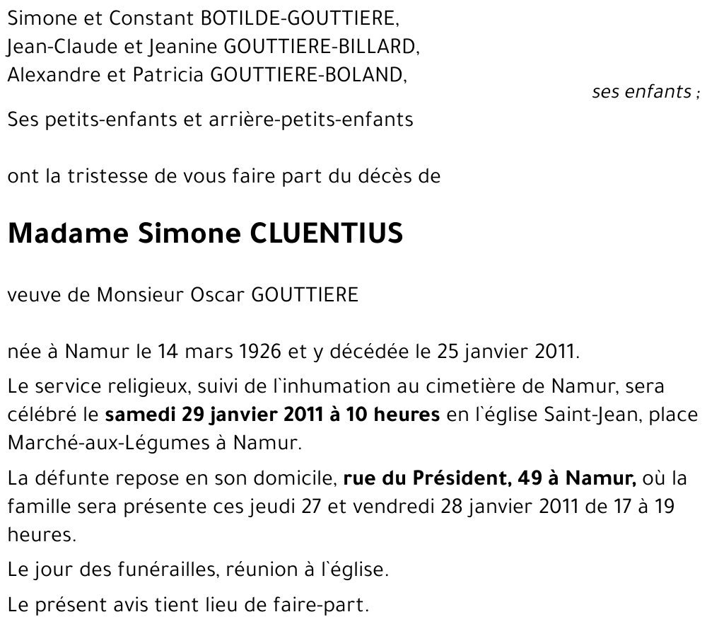 Simone CLUENTIUS