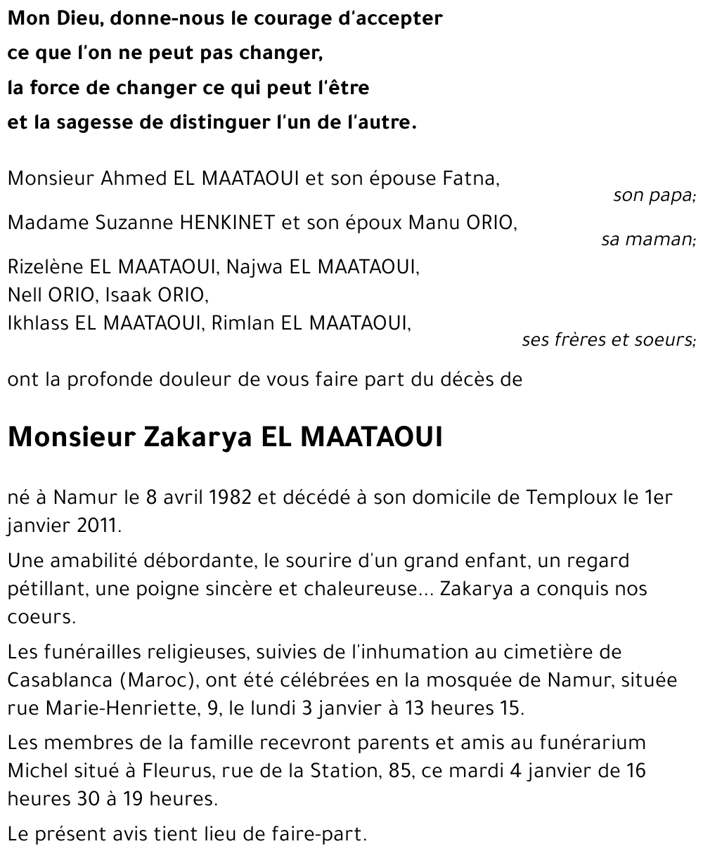 Zakarya EL MAATAOUI