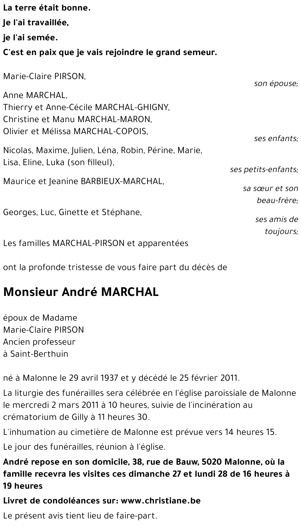 André MARCHAL