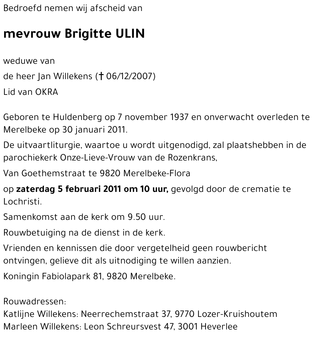 Brigitte ULIN