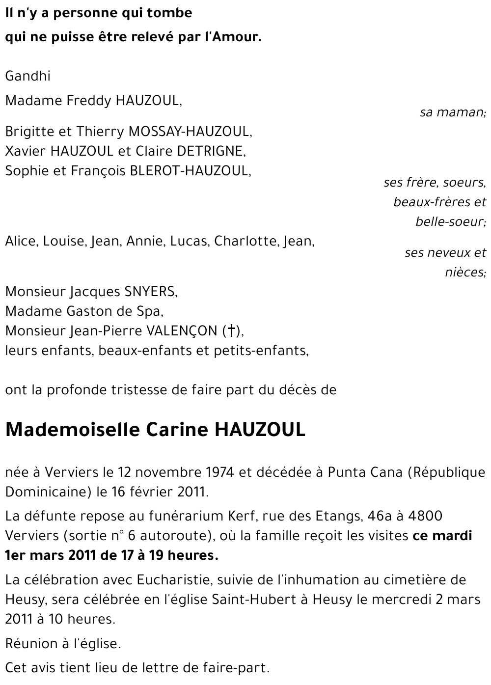 Carine HAUZOUL