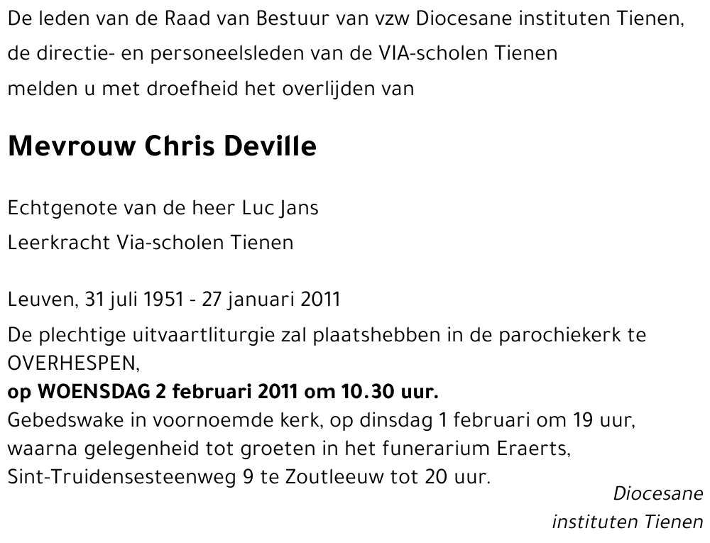 Chris DEVILLE