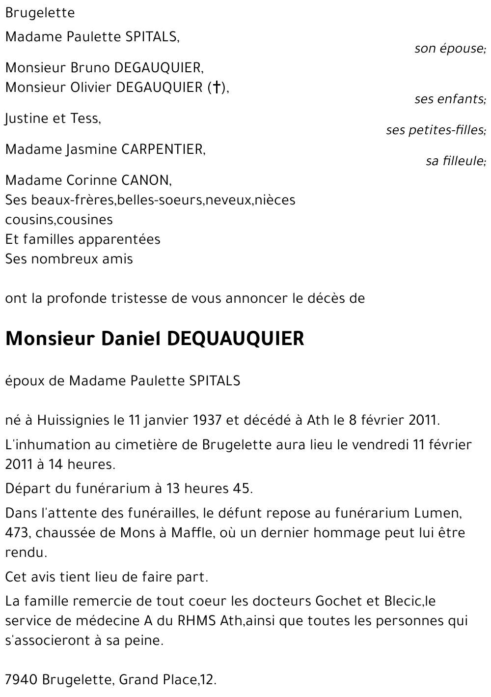 Daniel Dequauquier