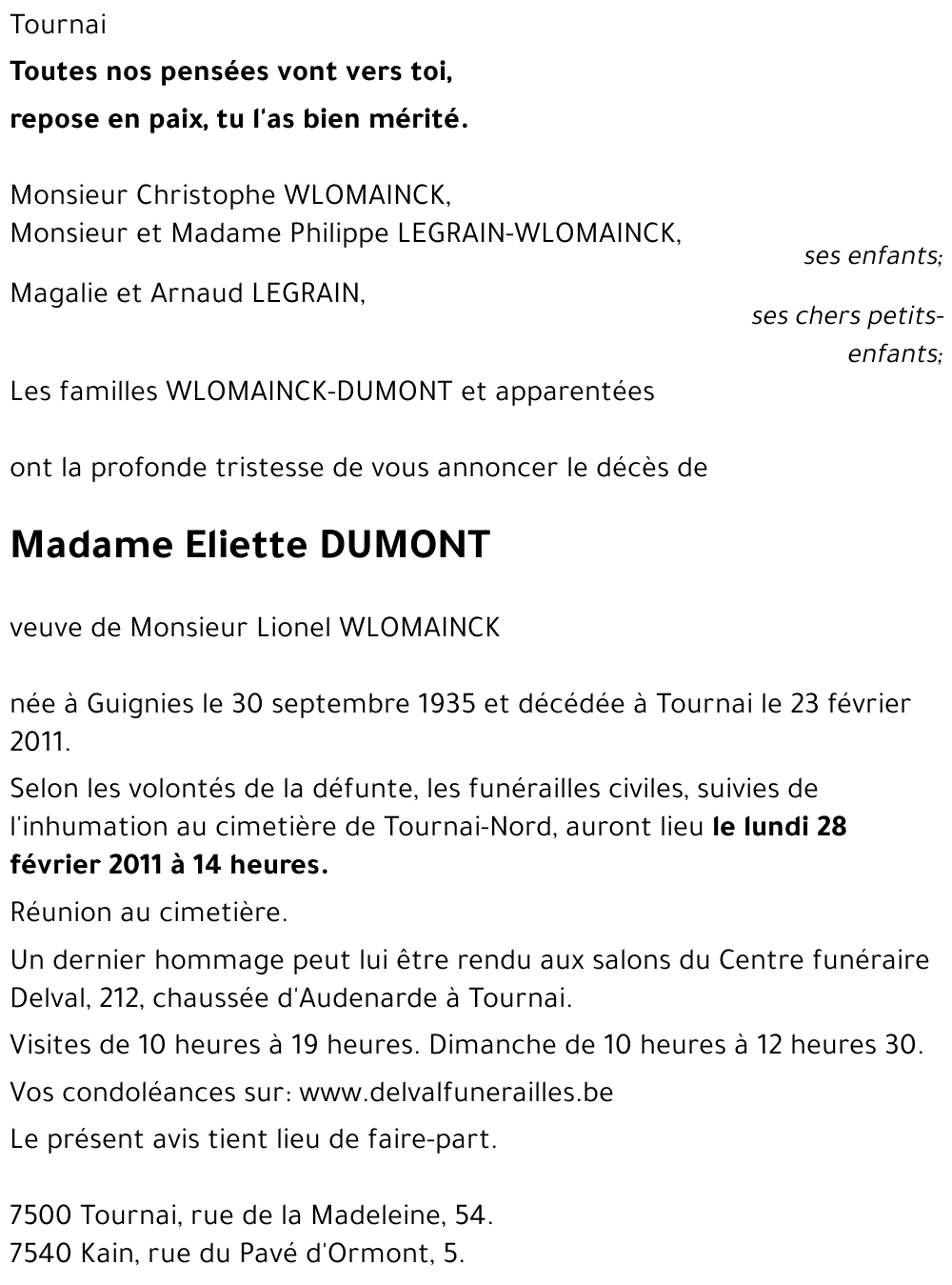 eliette DUMONT