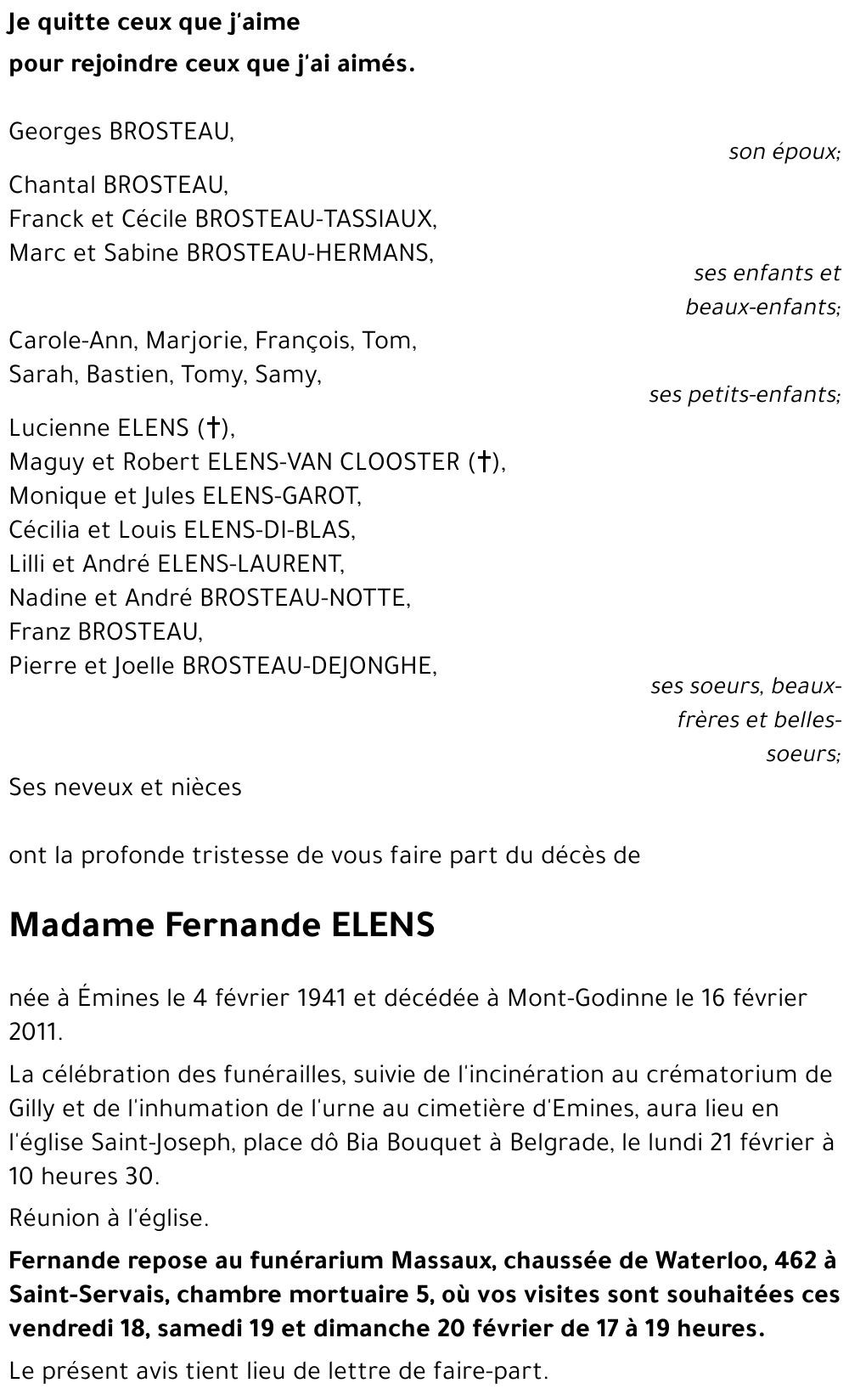 Fernande ELENS