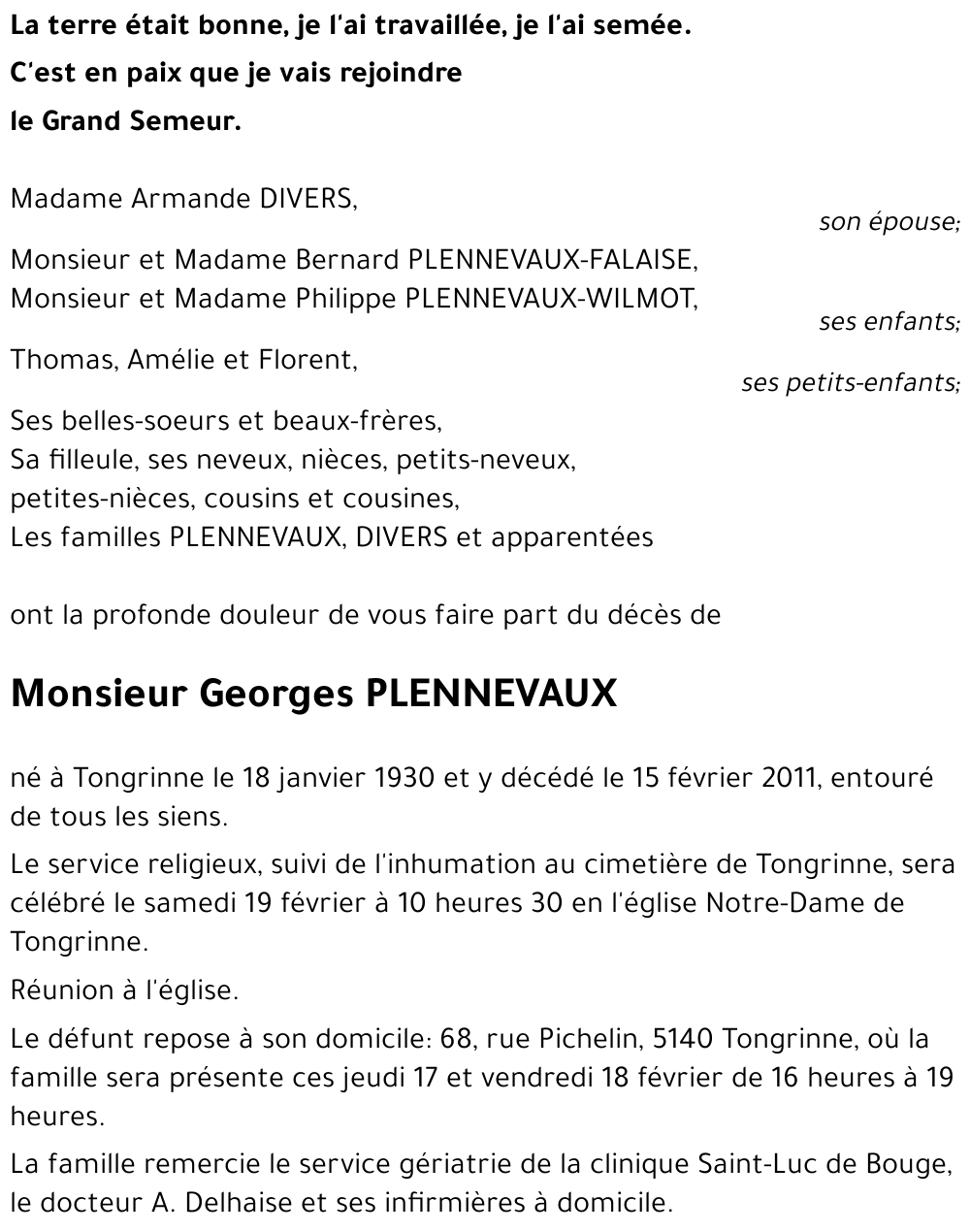 Georges PLENNEVAUX
