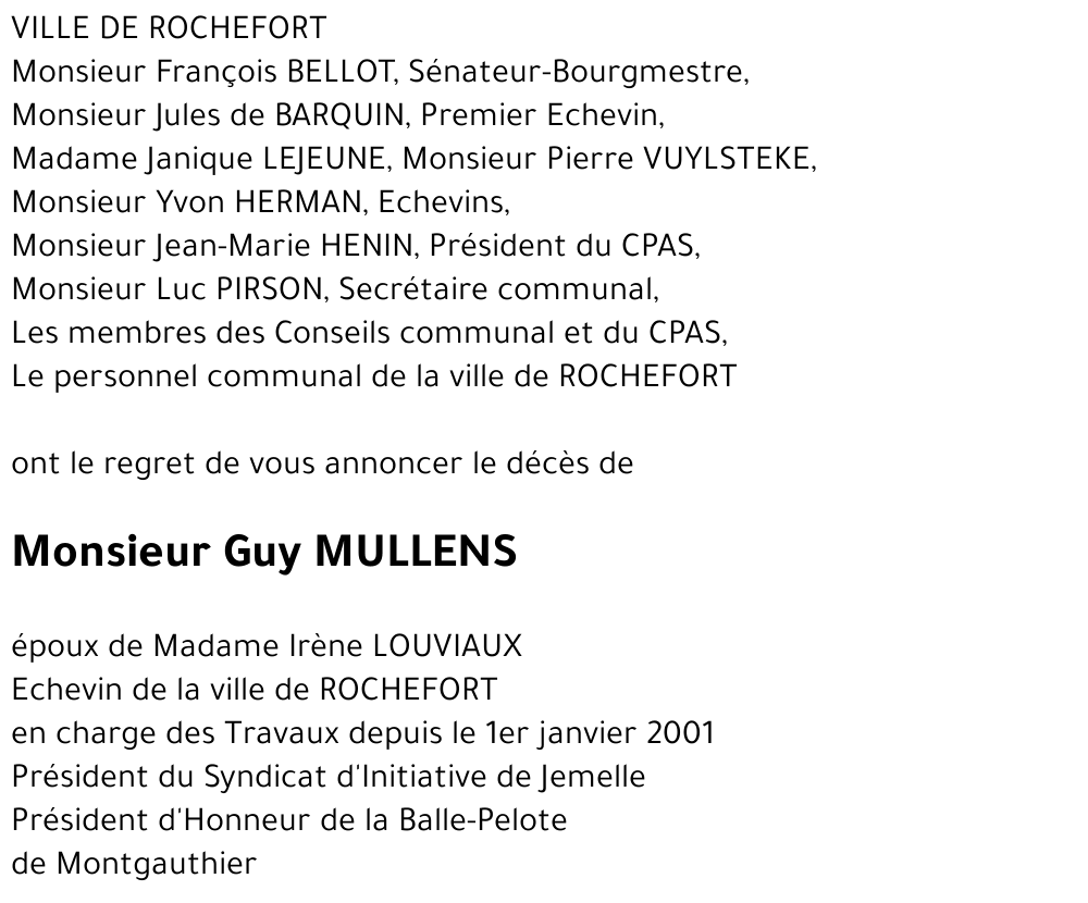 Guy MULLENS