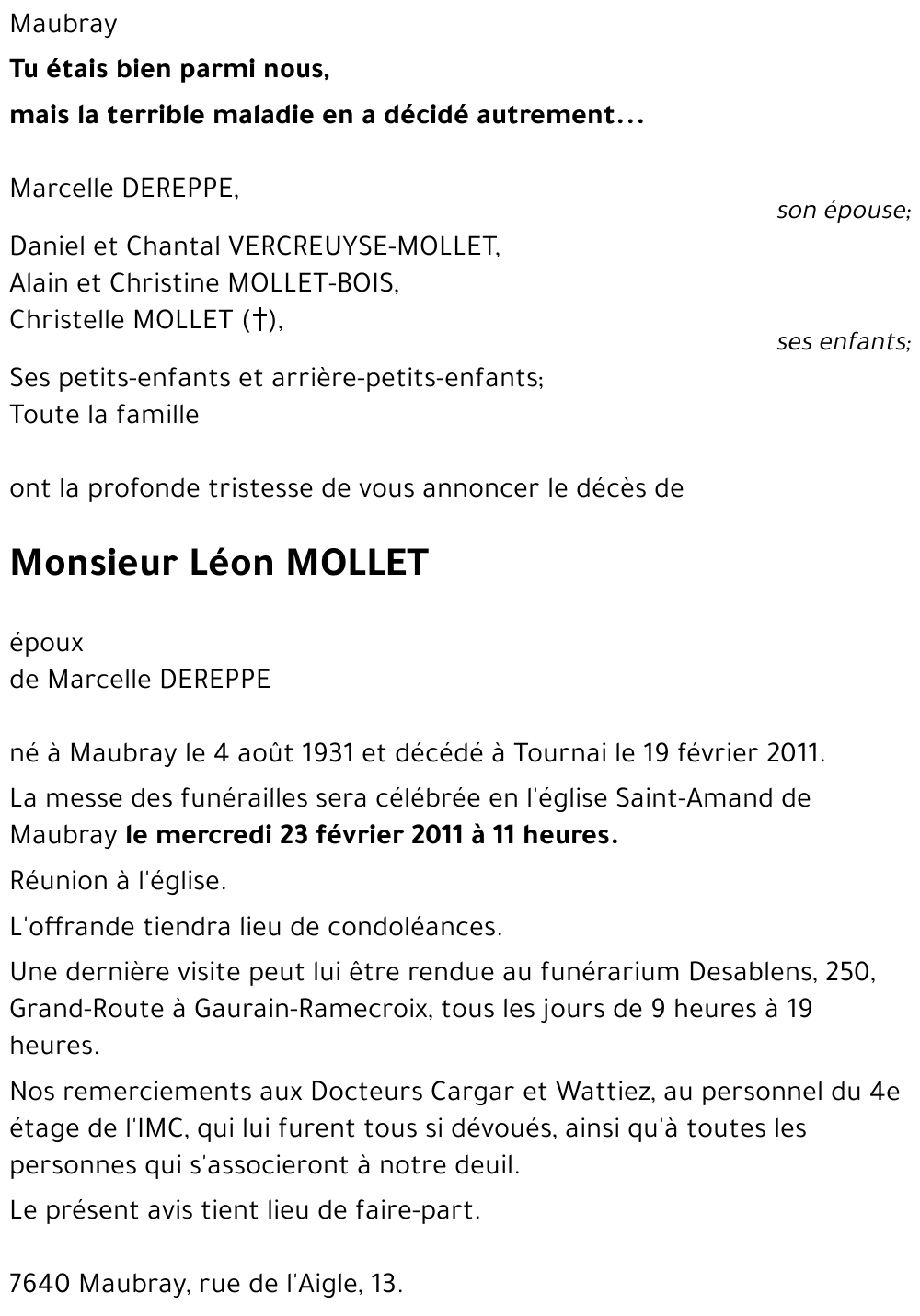 Léon MOLLET