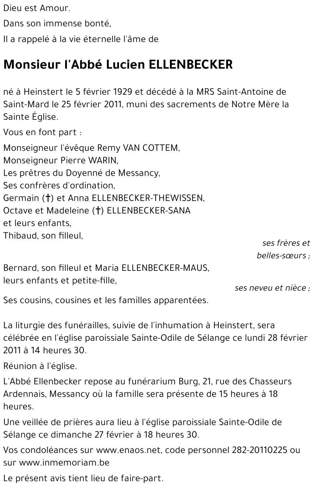 Lucien ELLENBECKER