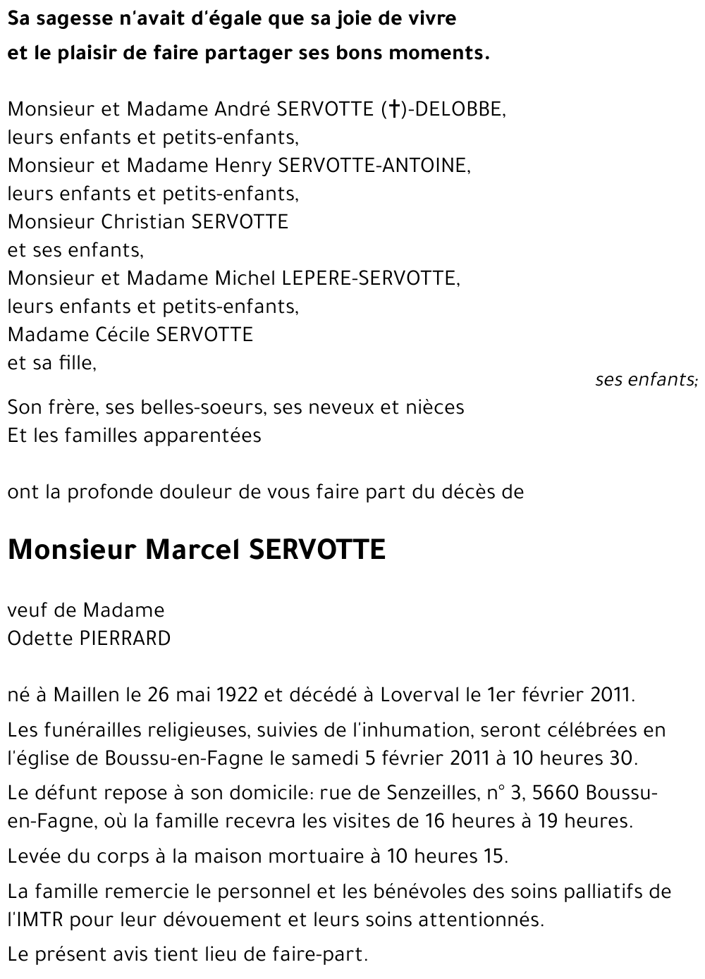 Marcel SERVOTTE