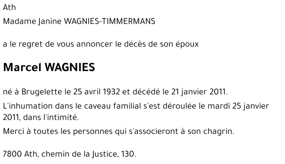 Marcel Wagnies