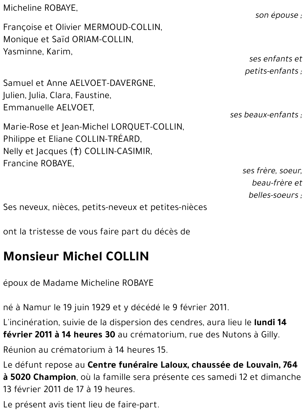 Michel COLLIN