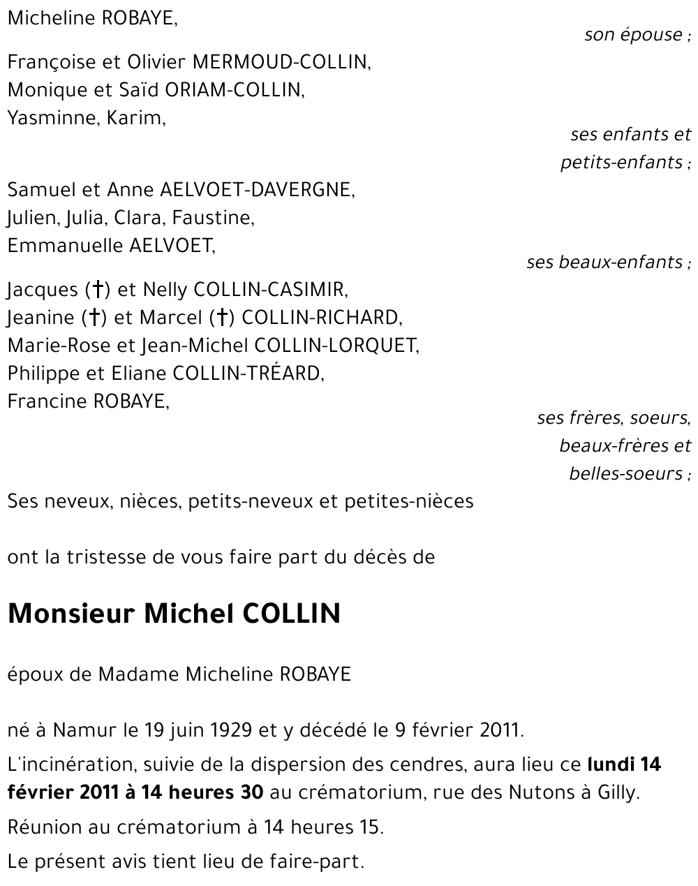 Michel COLLIN