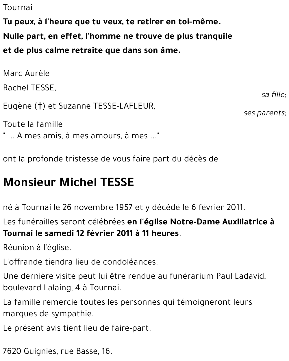 Michel TESSE