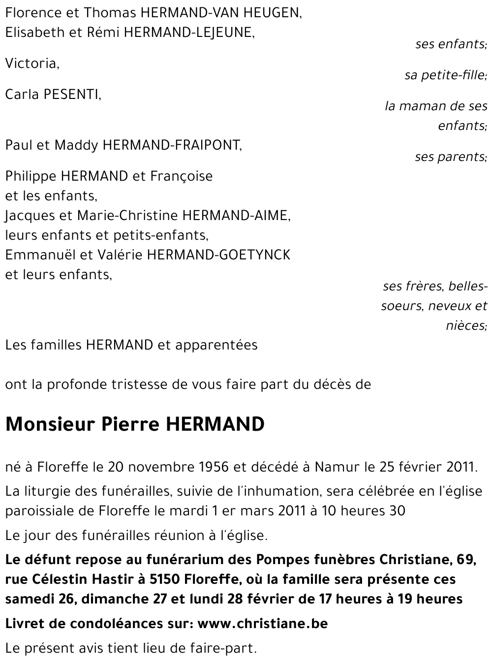 Pierre HERMAND