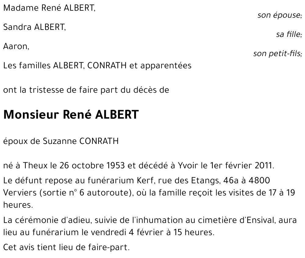 René ALBERT