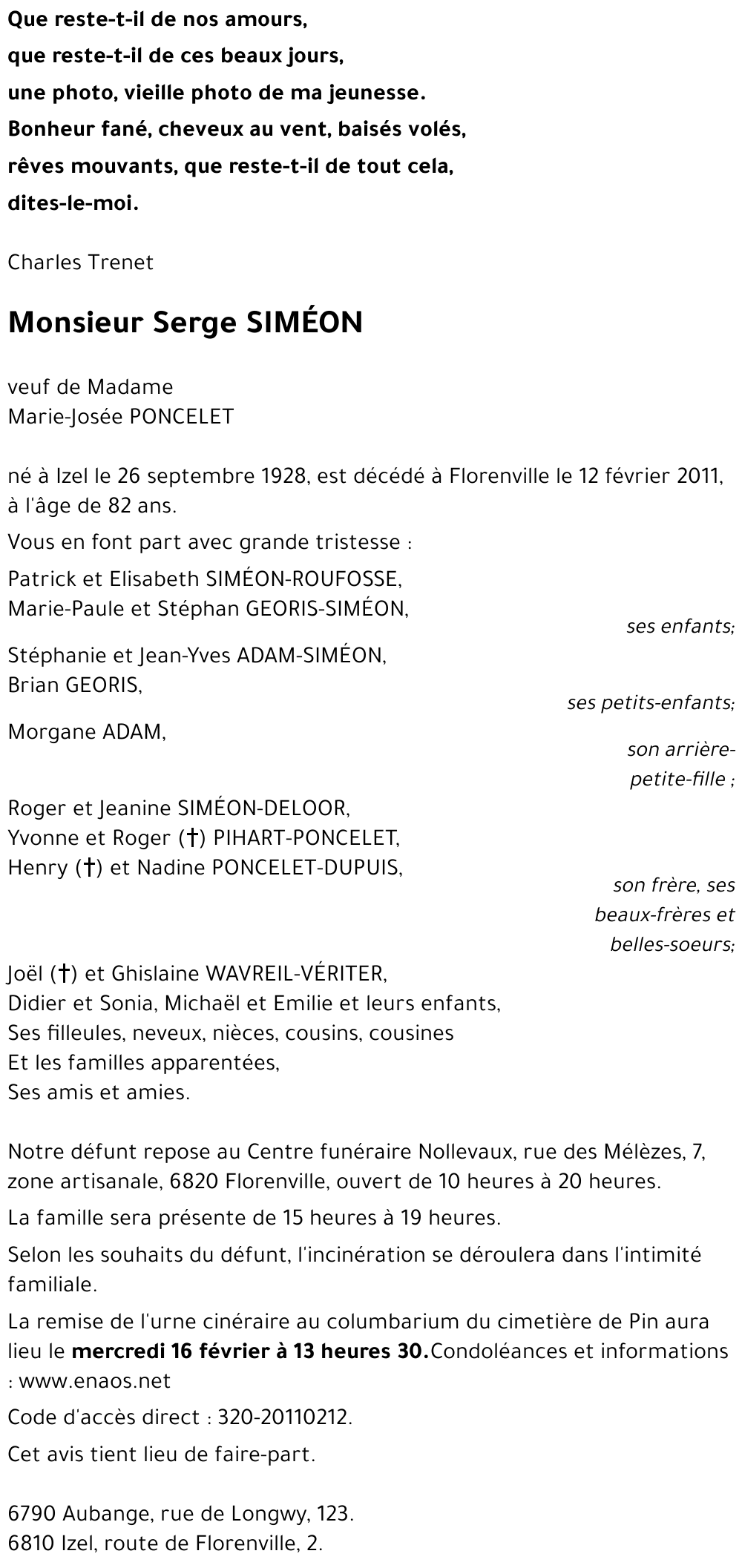 Serge SIMEON