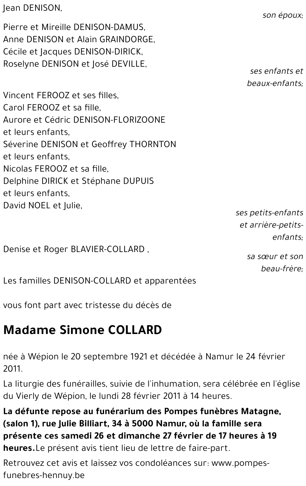 Simone COLLARD