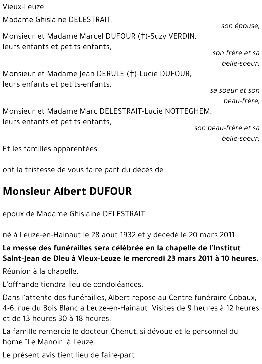 Albert Dufour