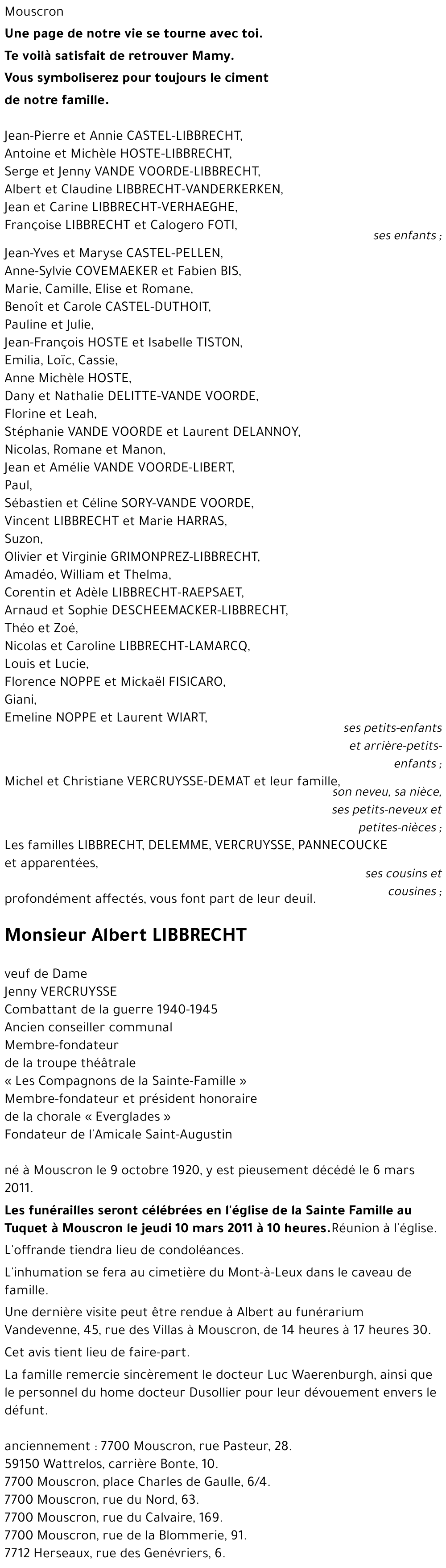 Albert LIBBRECHT