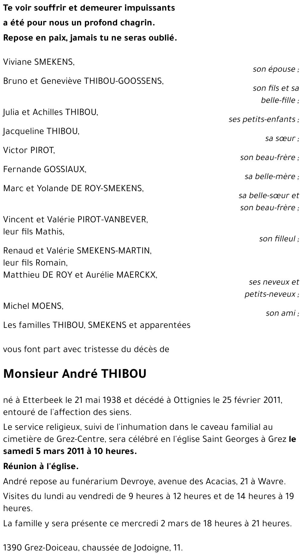 André THIBOU