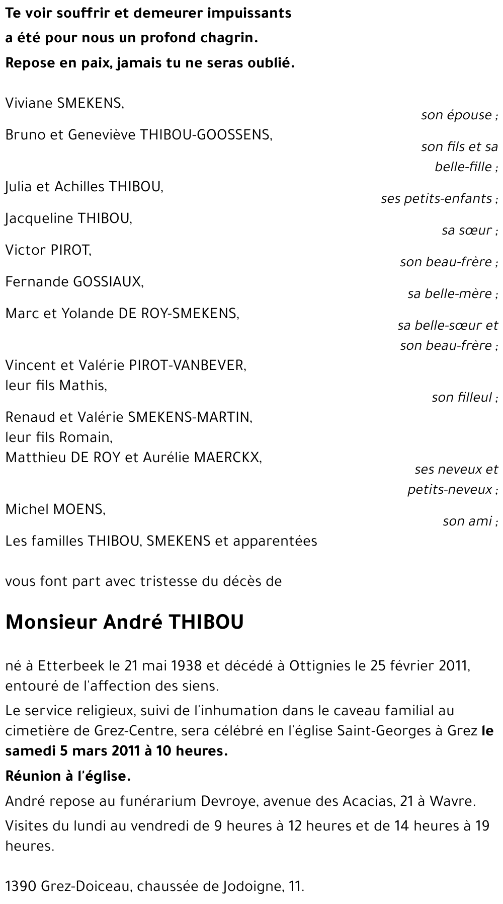 André THIBOU