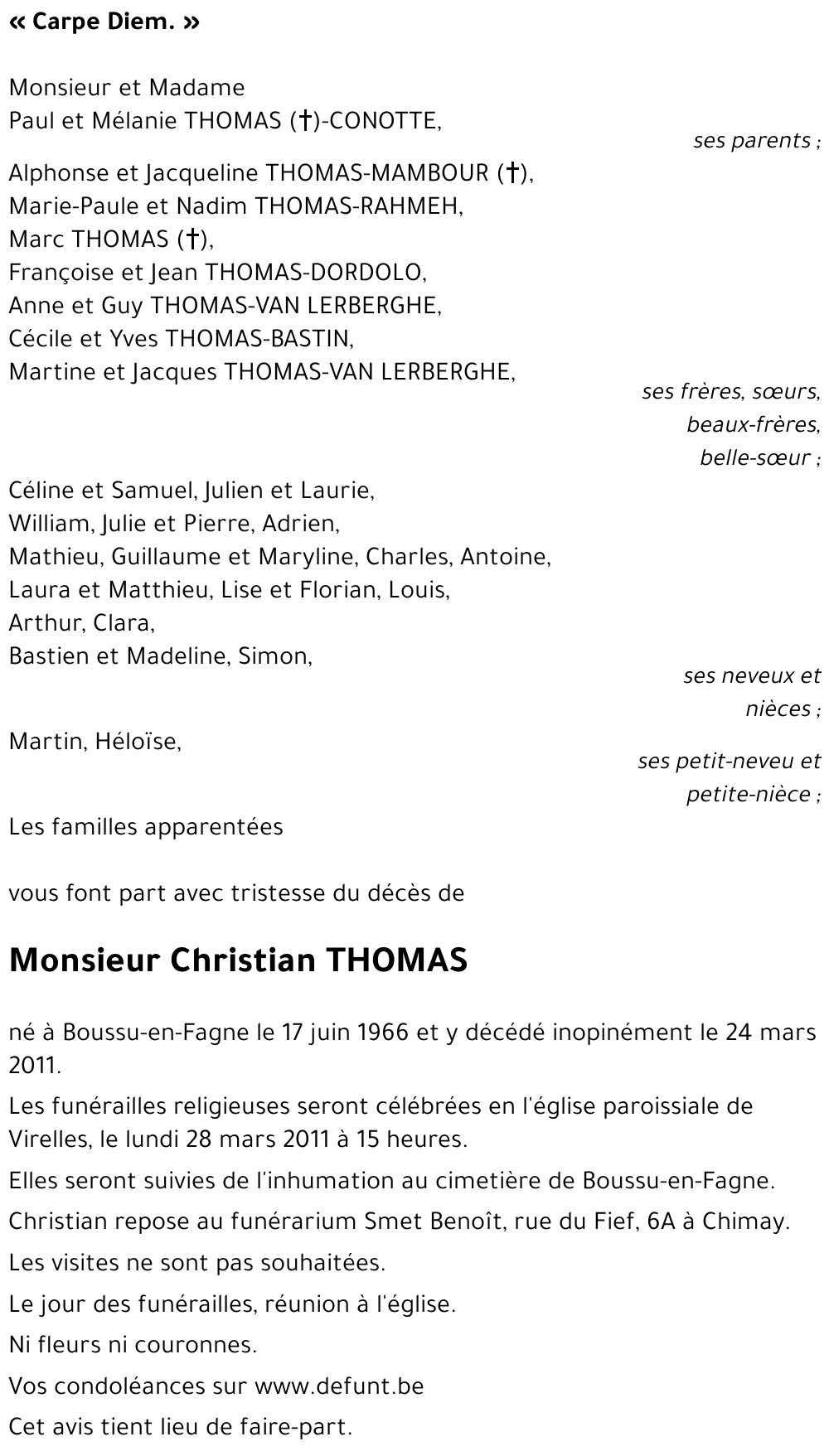 Christian THOMAS