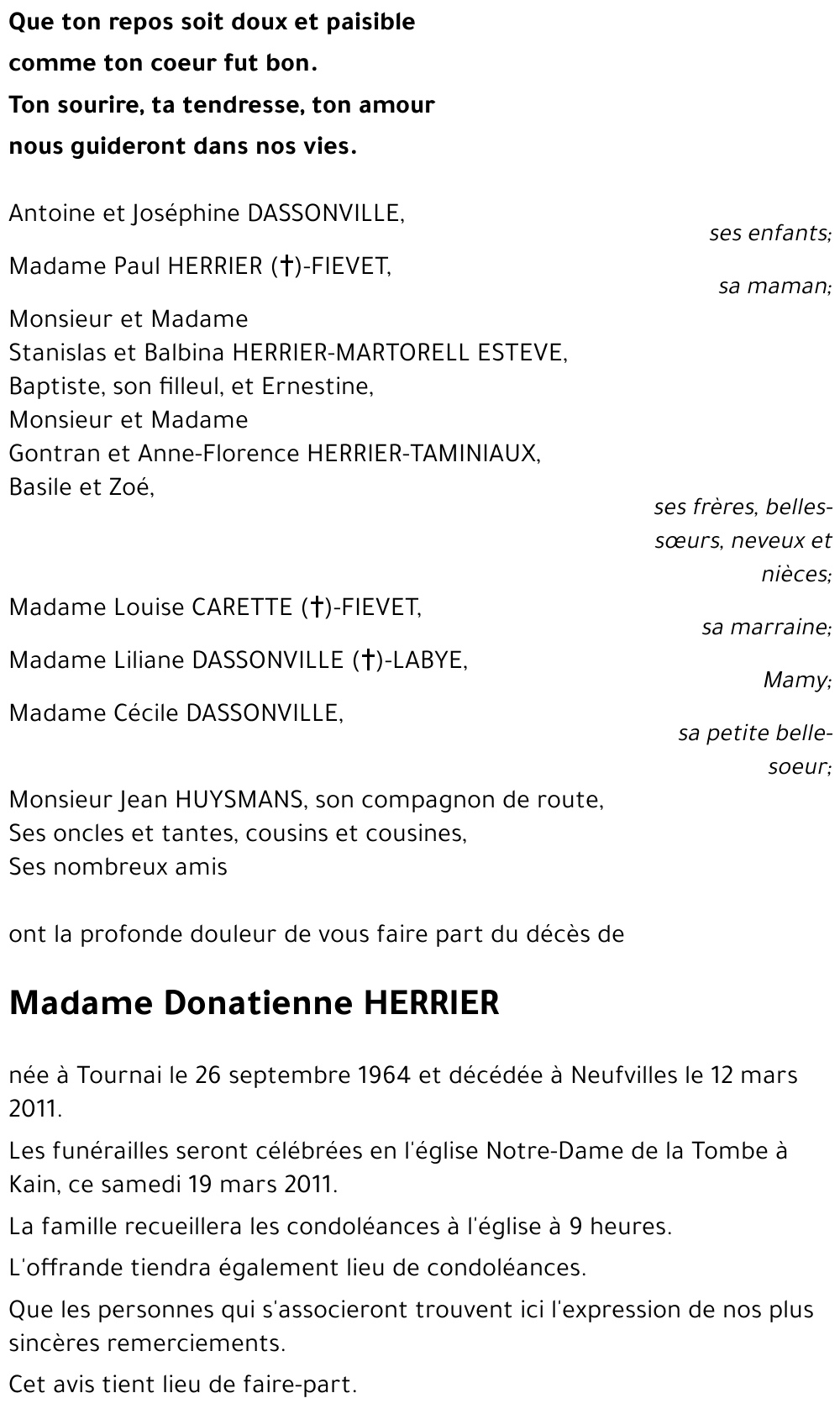 Donatienne HERRIER