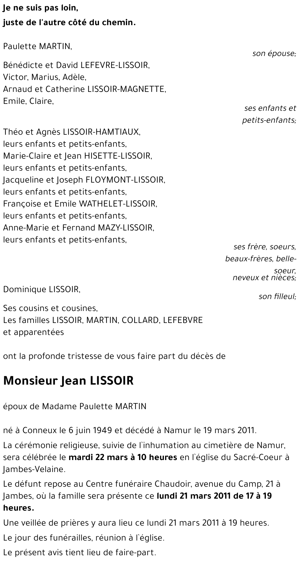 Jean LISSOIR