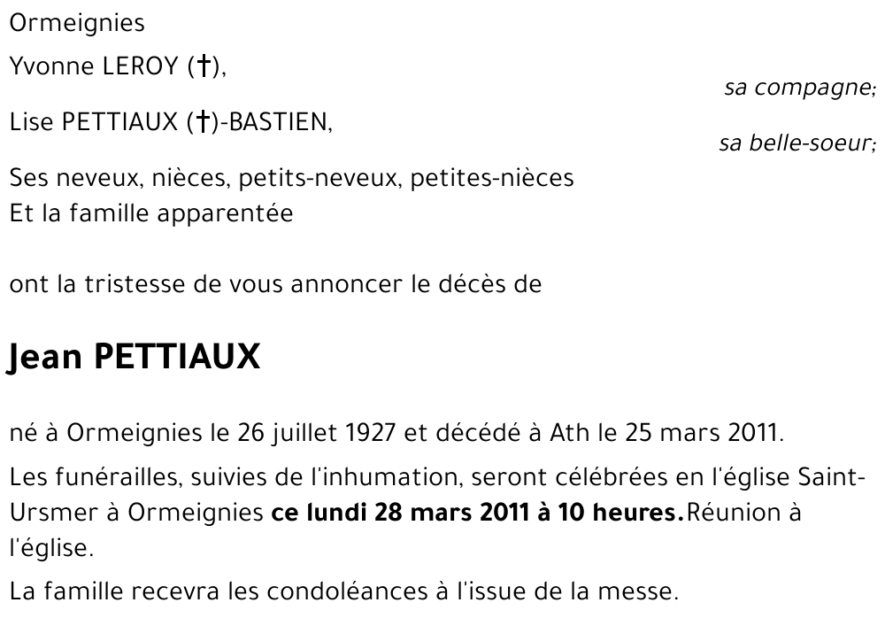 Jean PETTIAUX
