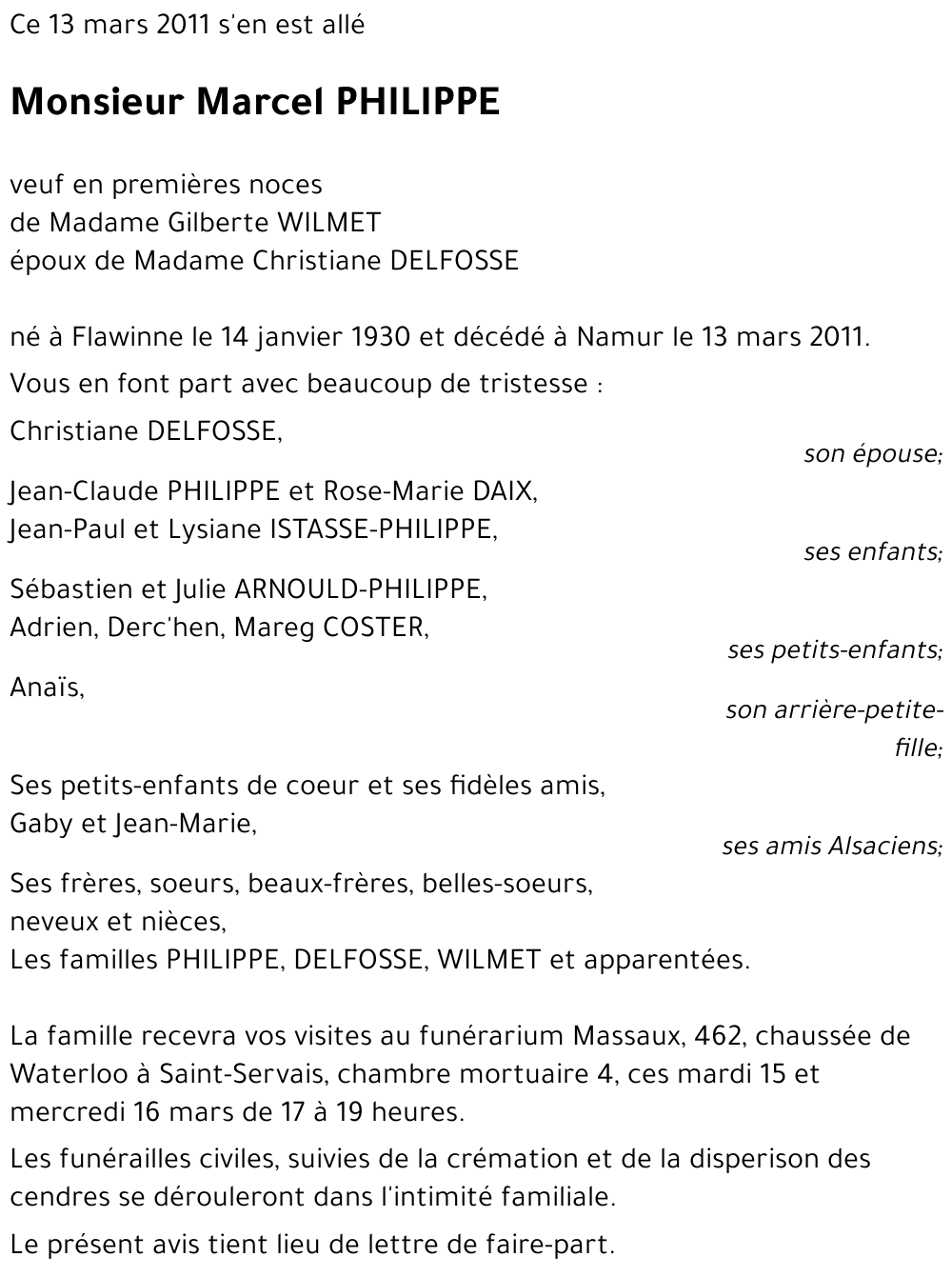 Marcel PHILIPPE