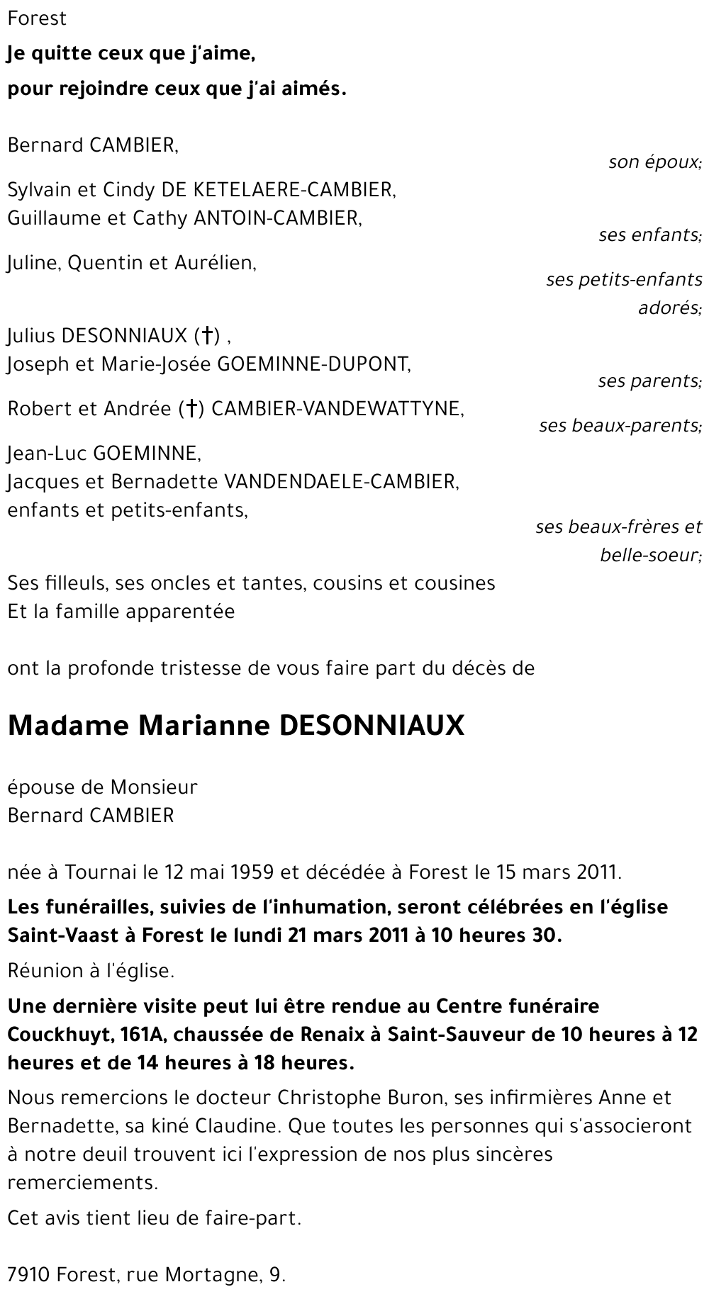 Marianne DESONNIAUX