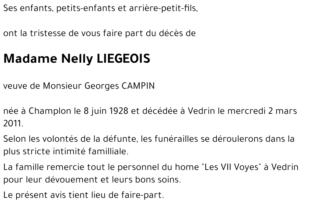 Nelly LIEGEOIS