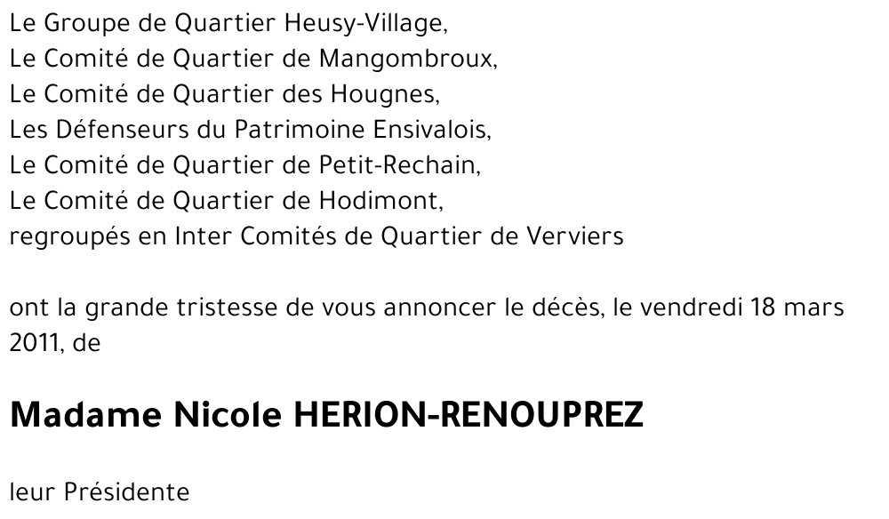 Nicole HERION-RENOUPREZ