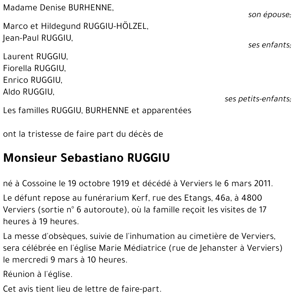Sebastiano RUGGIU